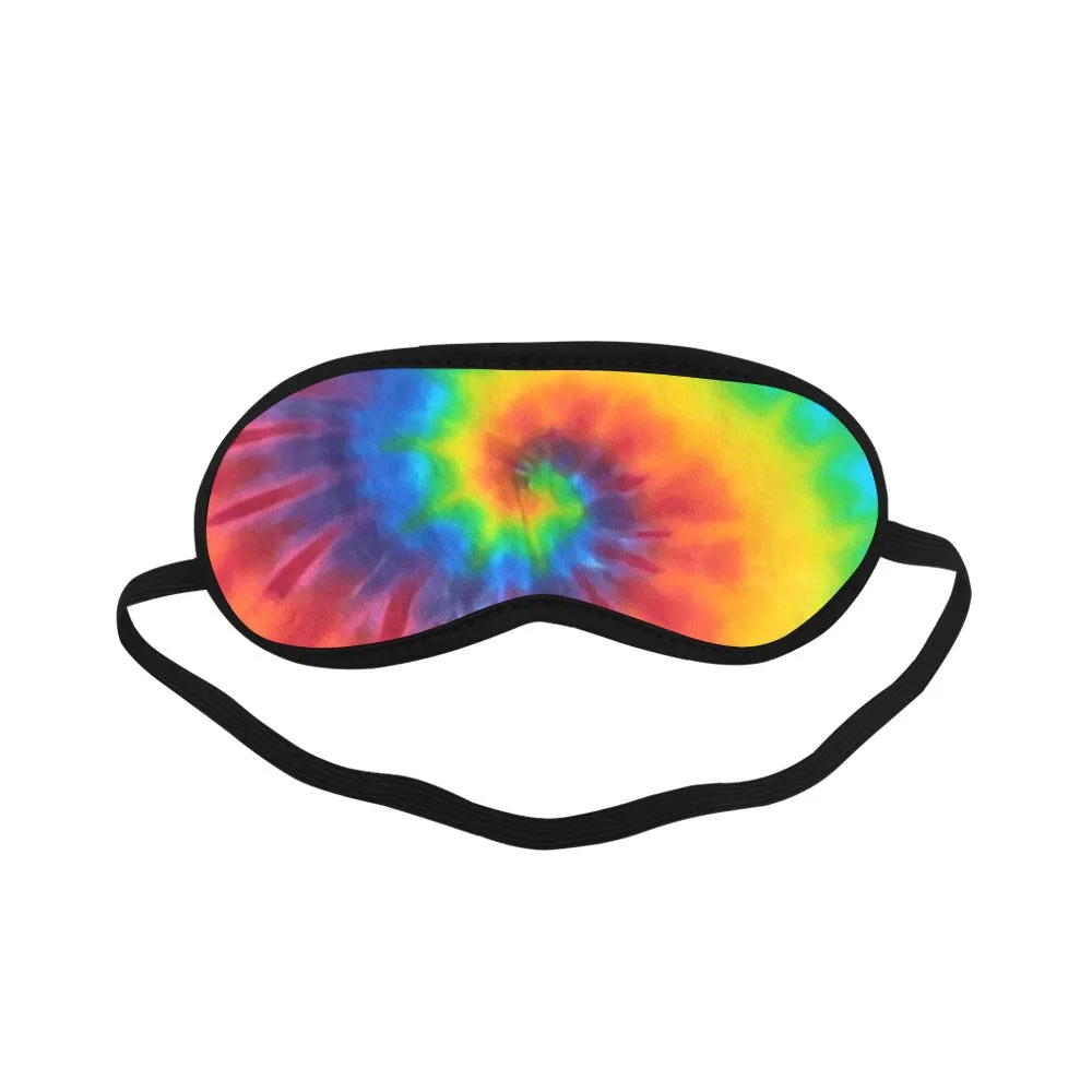 Rainbow Tie-Dye Sleeping Eye Mask