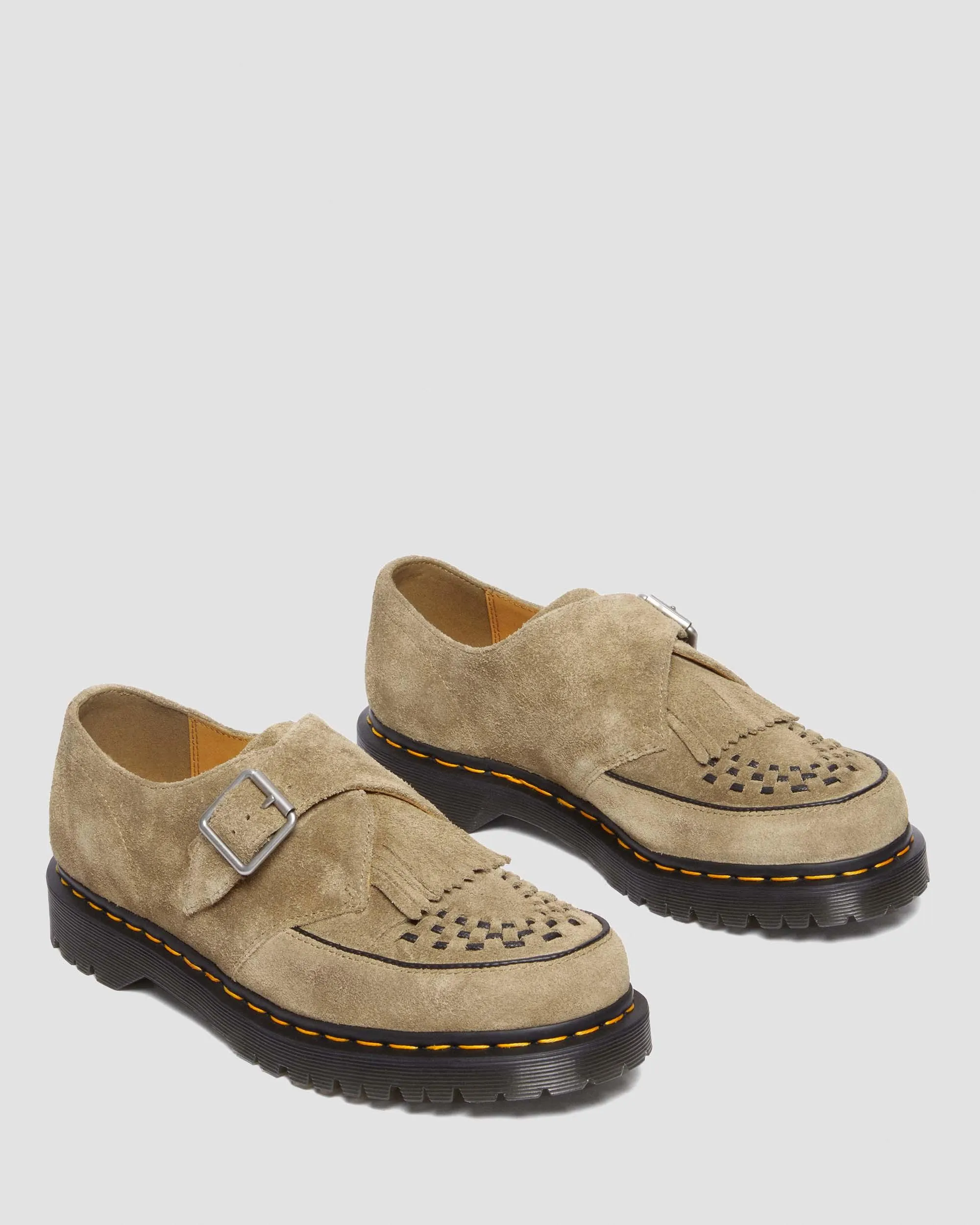 Ramsey Suede Kiltie Buckle Creepers