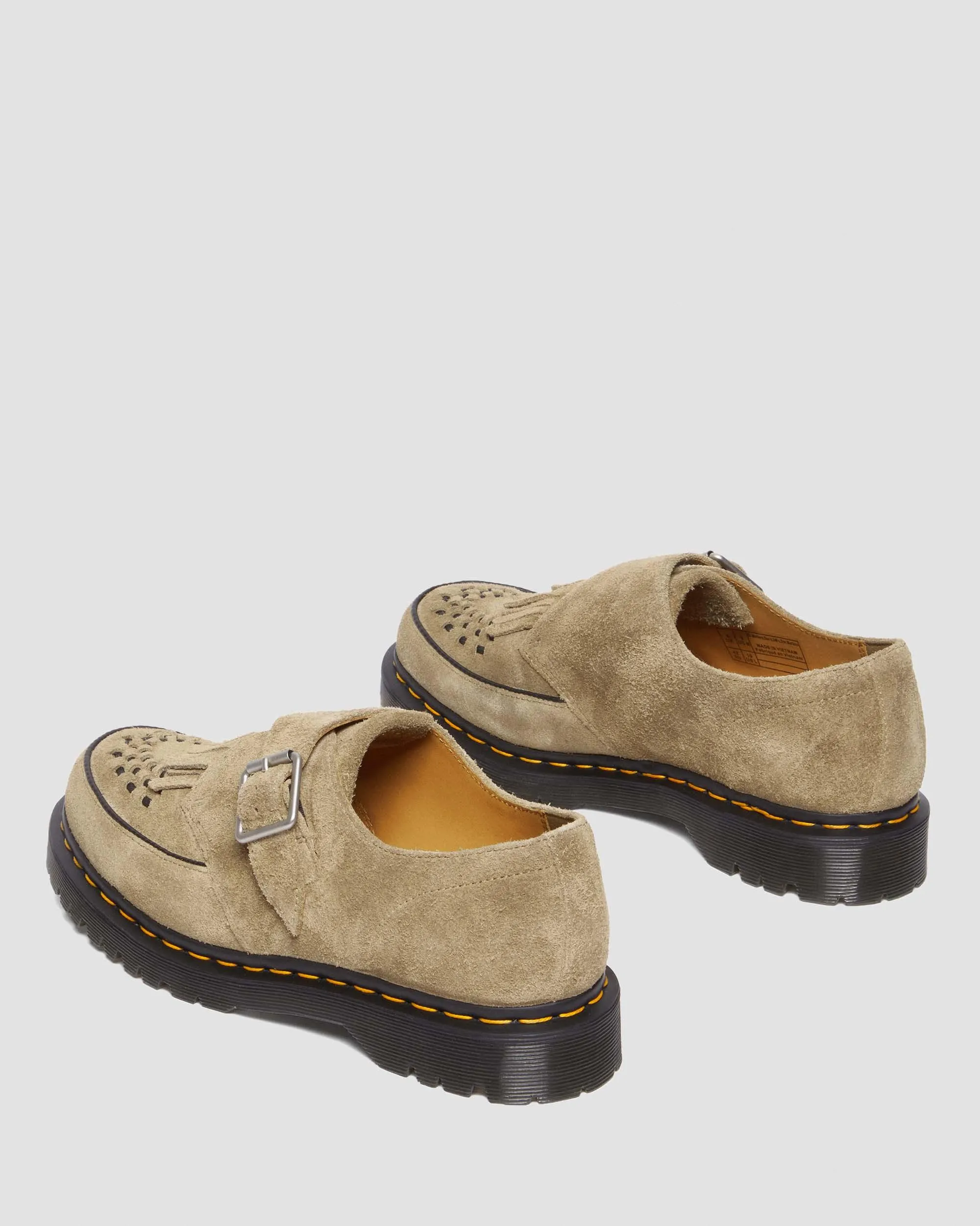 Ramsey Suede Kiltie Buckle Creepers