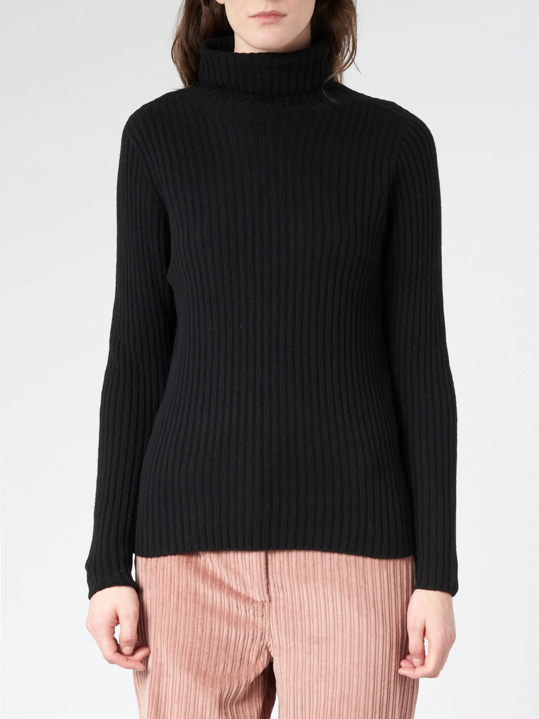 Rib Turtleneck