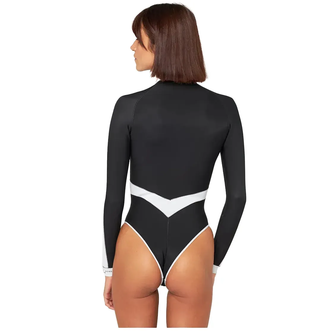 Rip Curl G Bomb Long Sleeve Victoria Vergara Spring Suit - Black / White - 2024