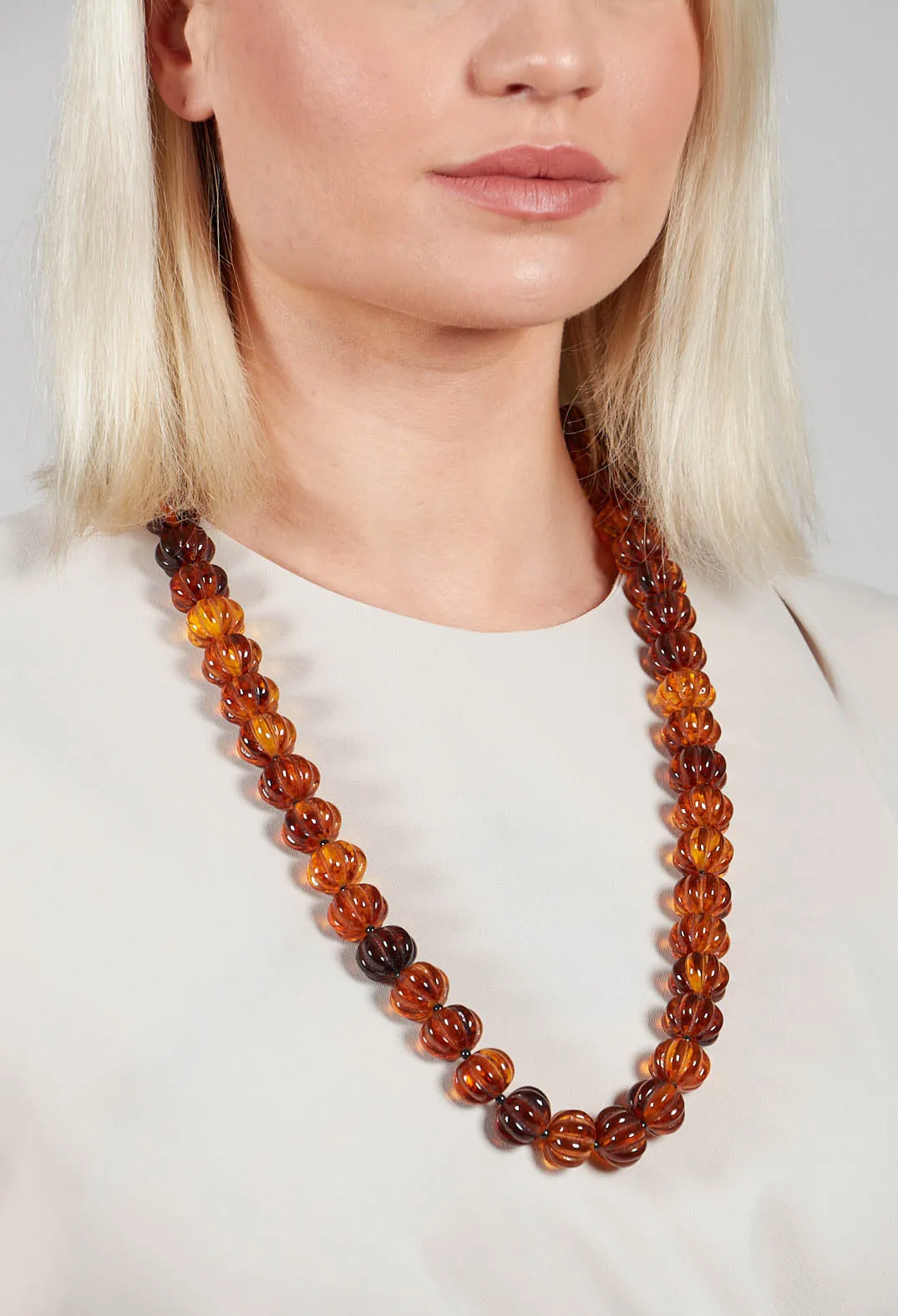 Rita Necklace in Tortoise Shell