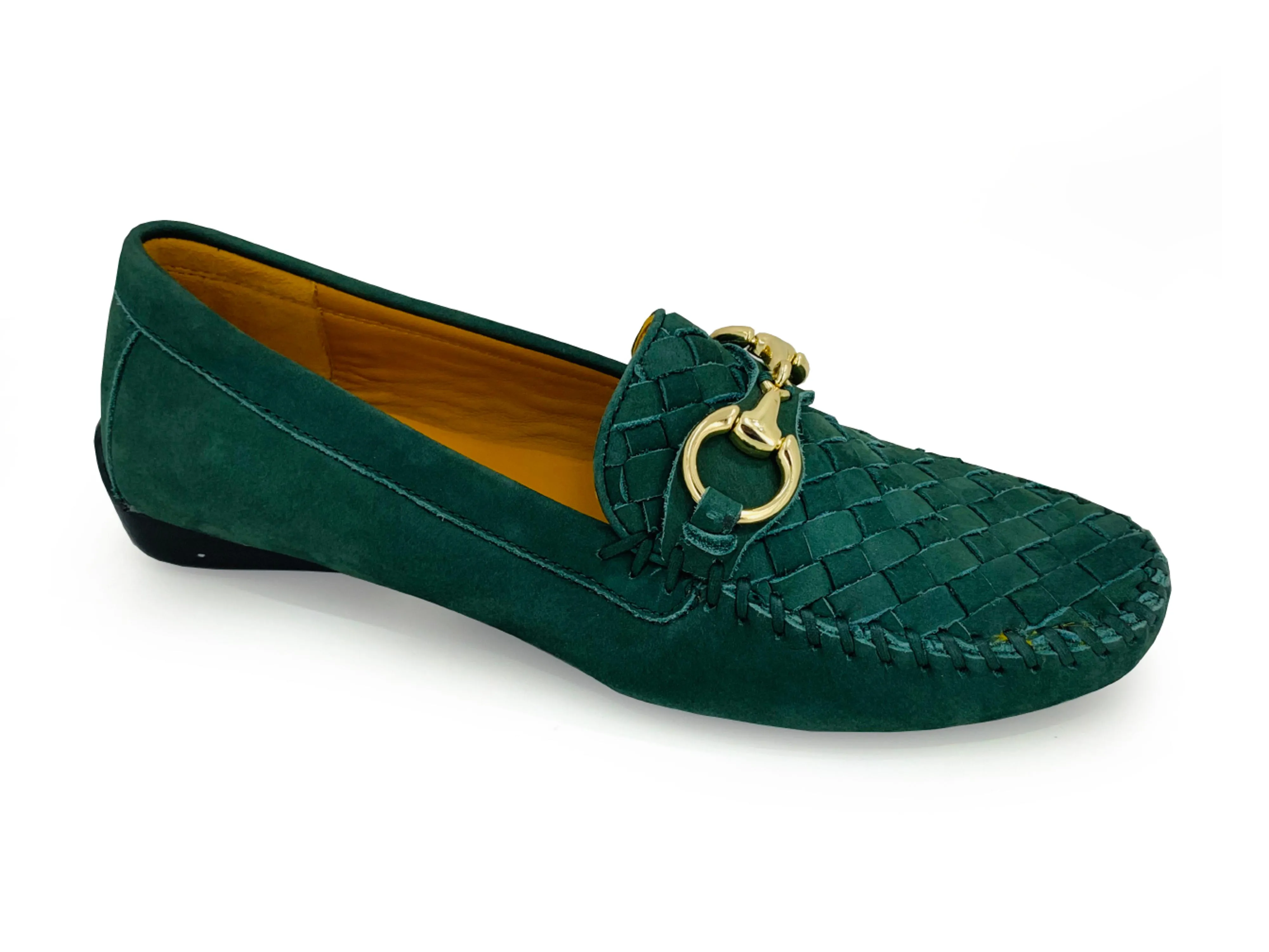 Robert Zur Perlata Women's Loafer Forest Green