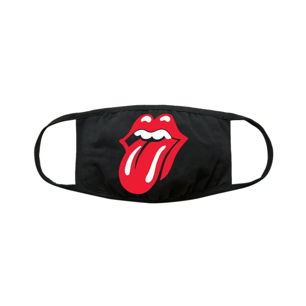 Rolling Stones Tongue Face Mask