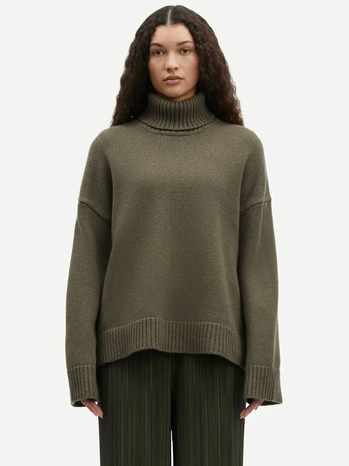 Sacs of Ashbourne   Samsoe Samsoe Keik Turtleneck-Sea Turtle