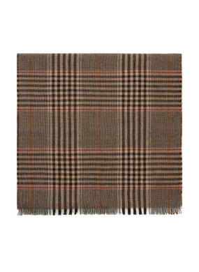 Saison 1865  Check scarf - Brown