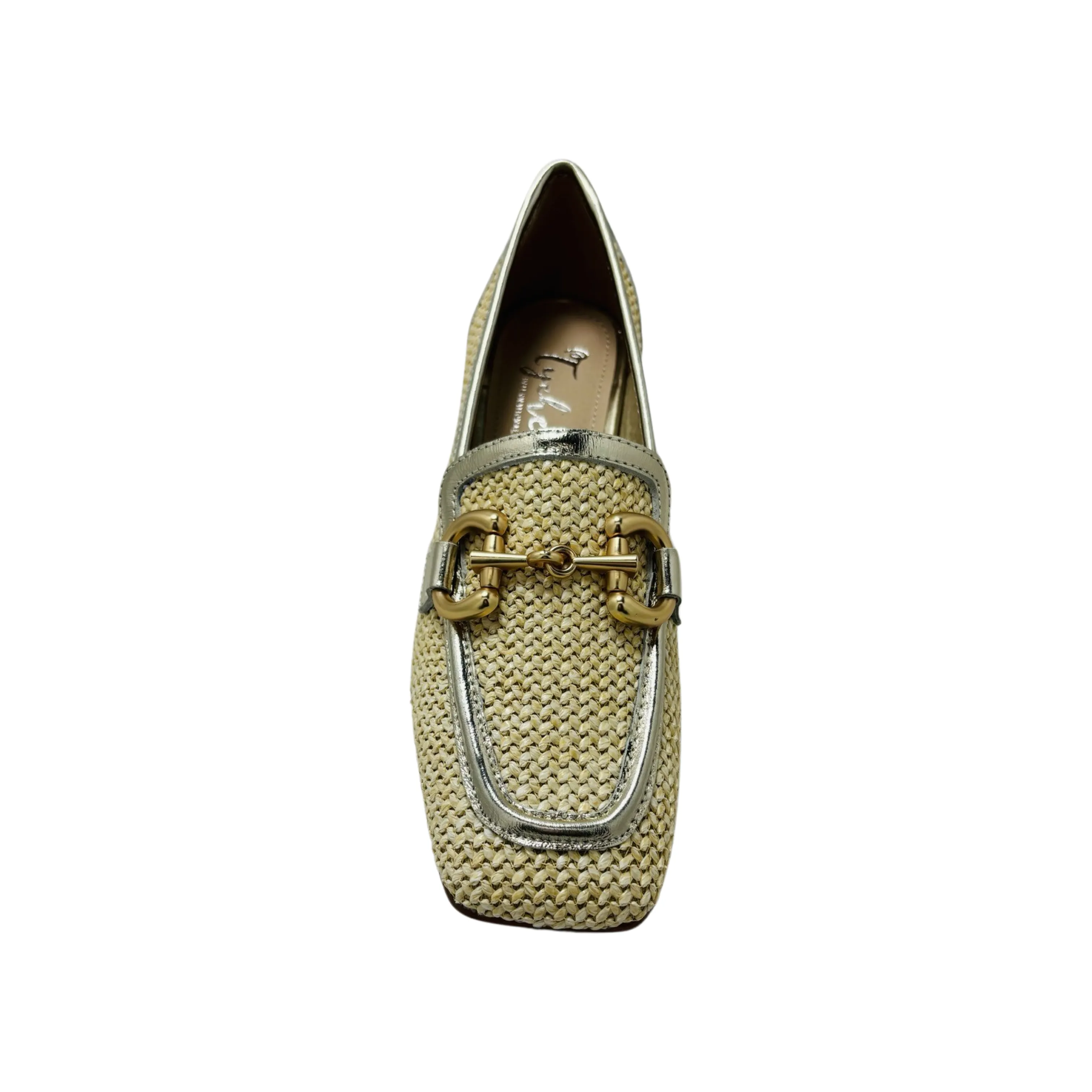 Serenity Beige Loafer Heel