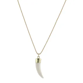 Shell Tusk Necklace