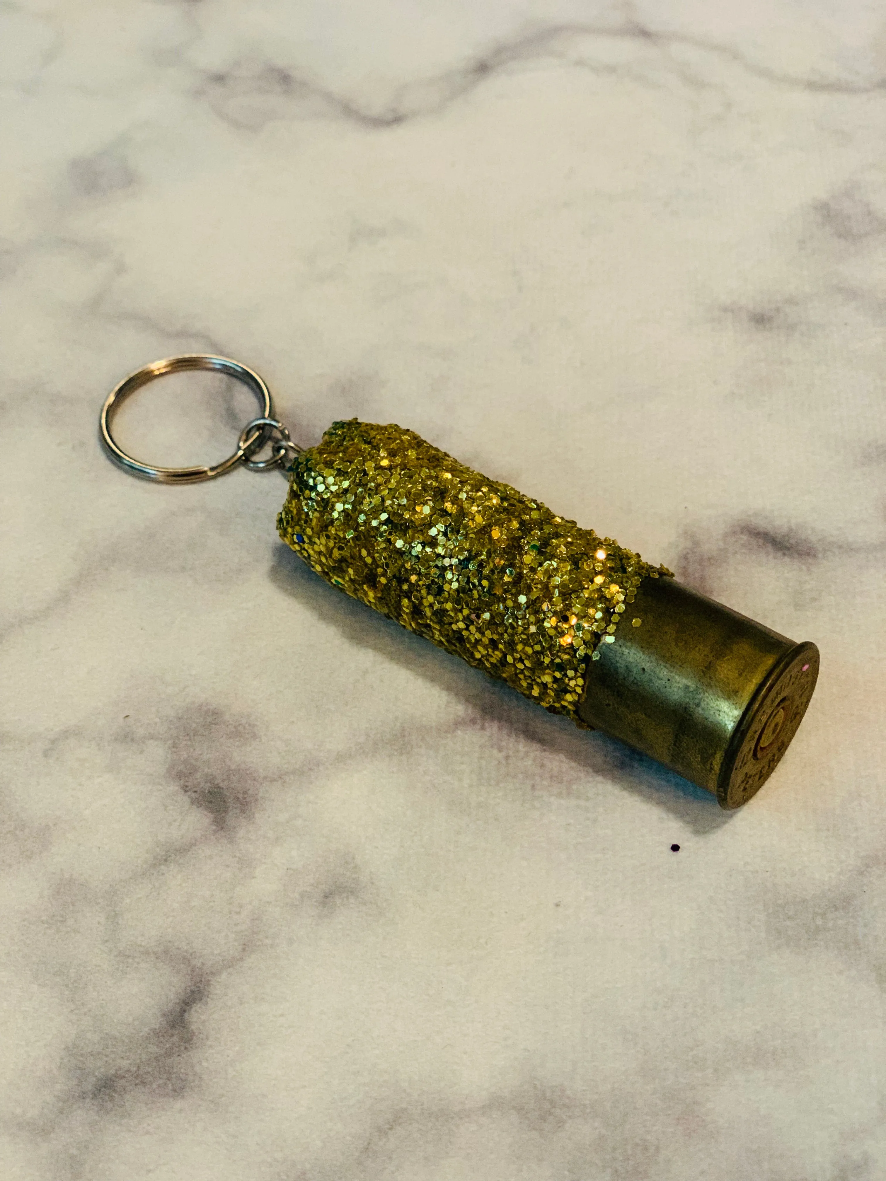 Shot-gun shell keychains