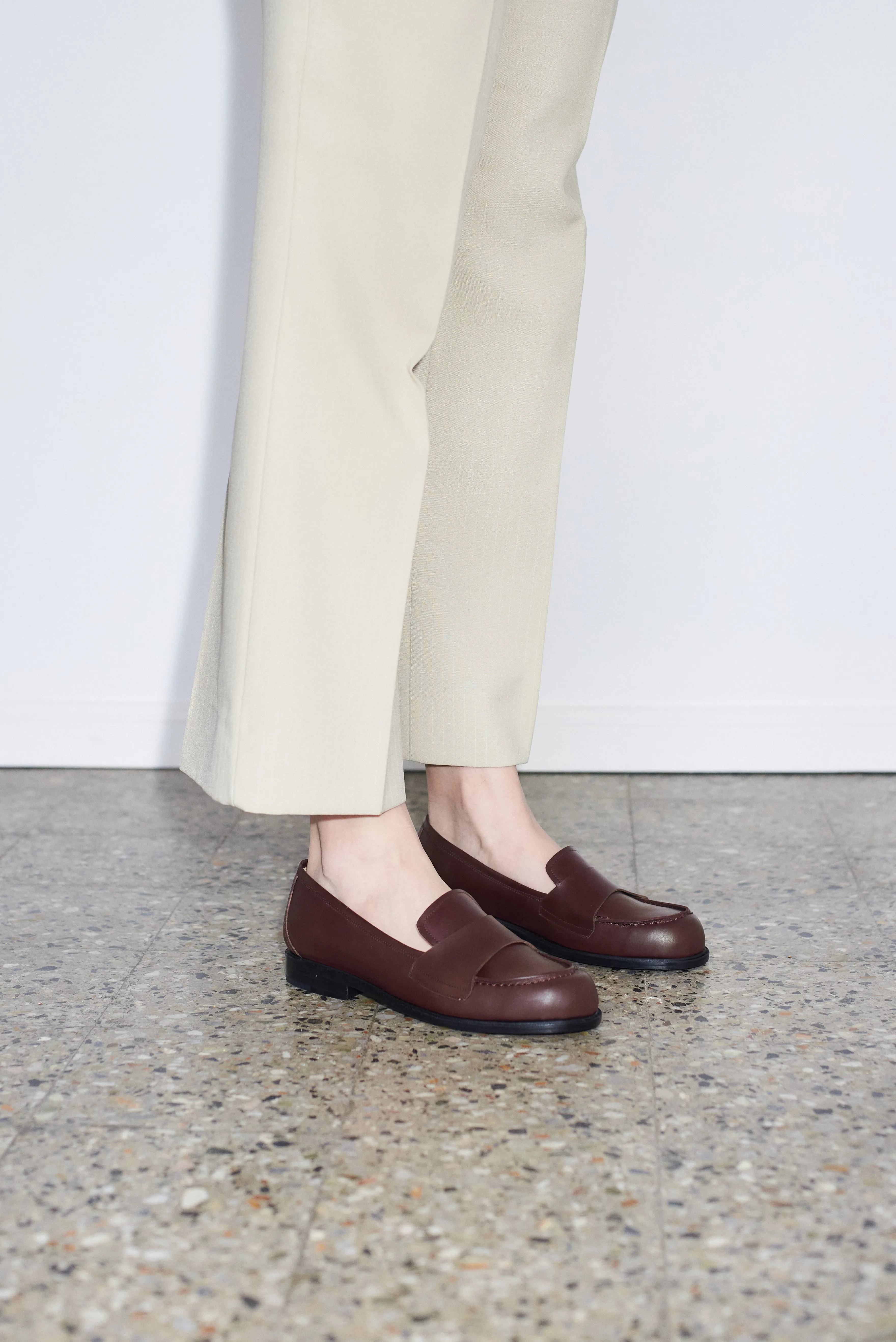 Sofia Loafer in Plum