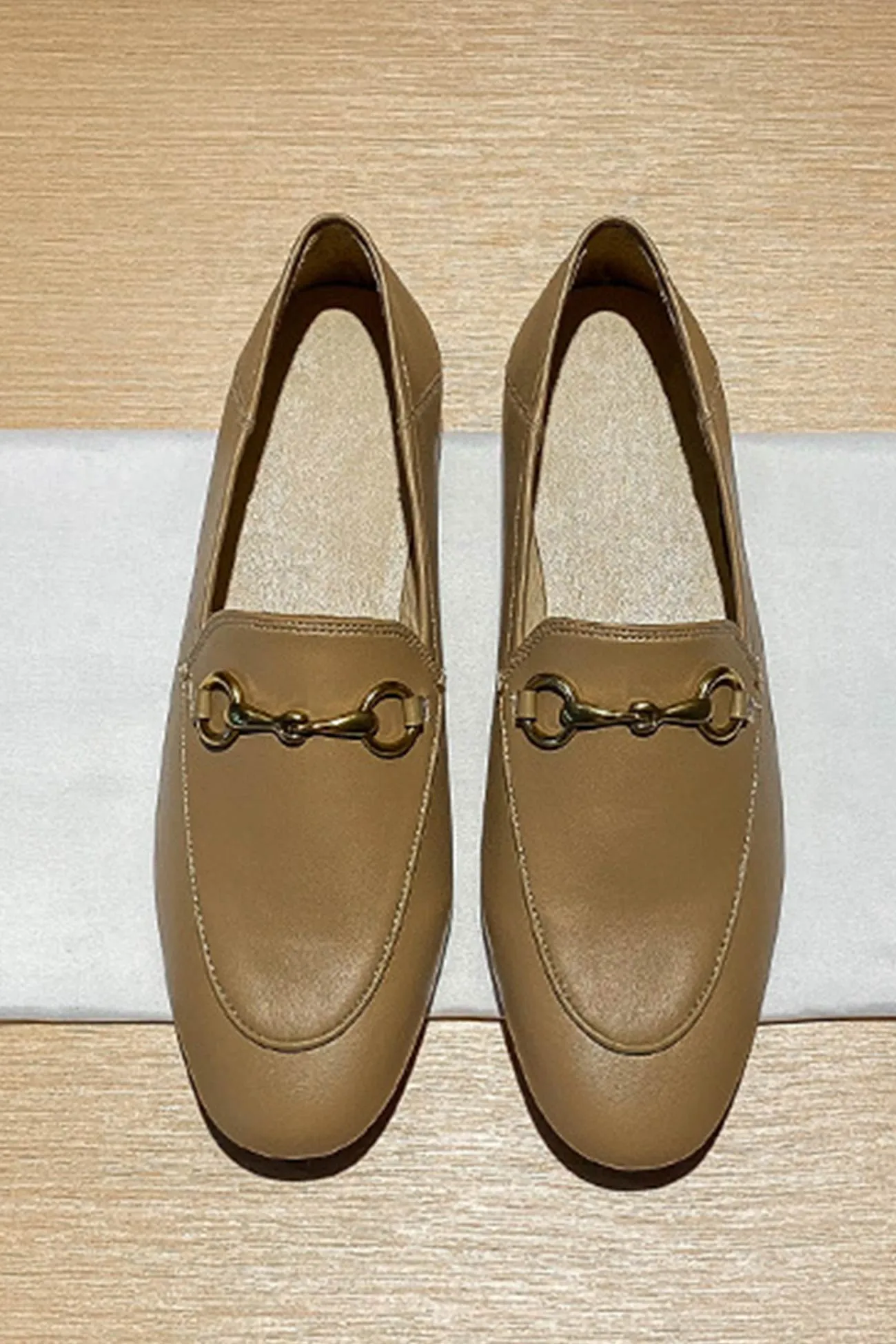 Solid Leather Loafer