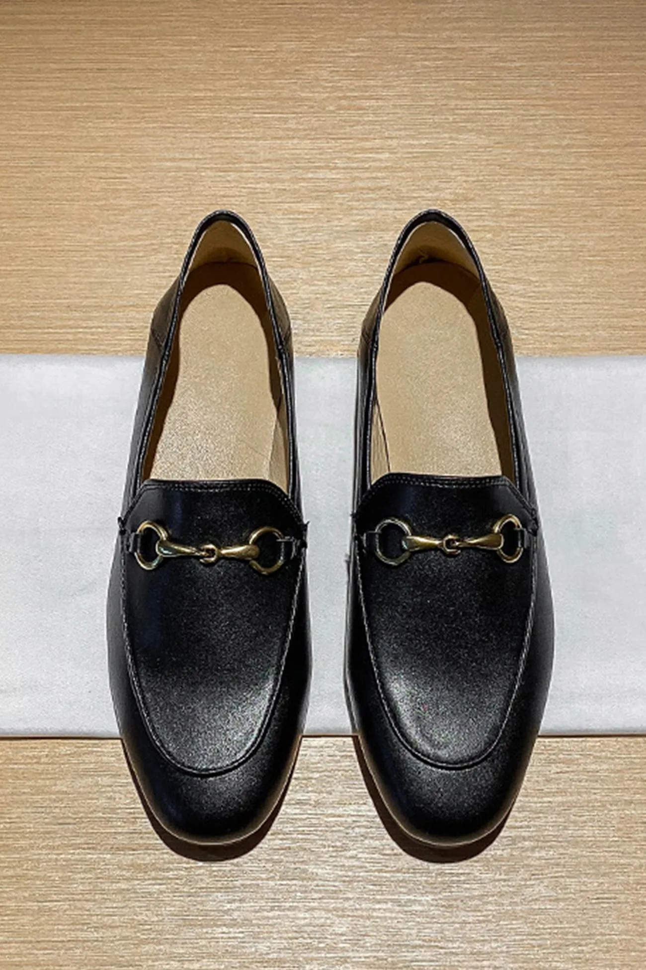 Solid Leather Loafer