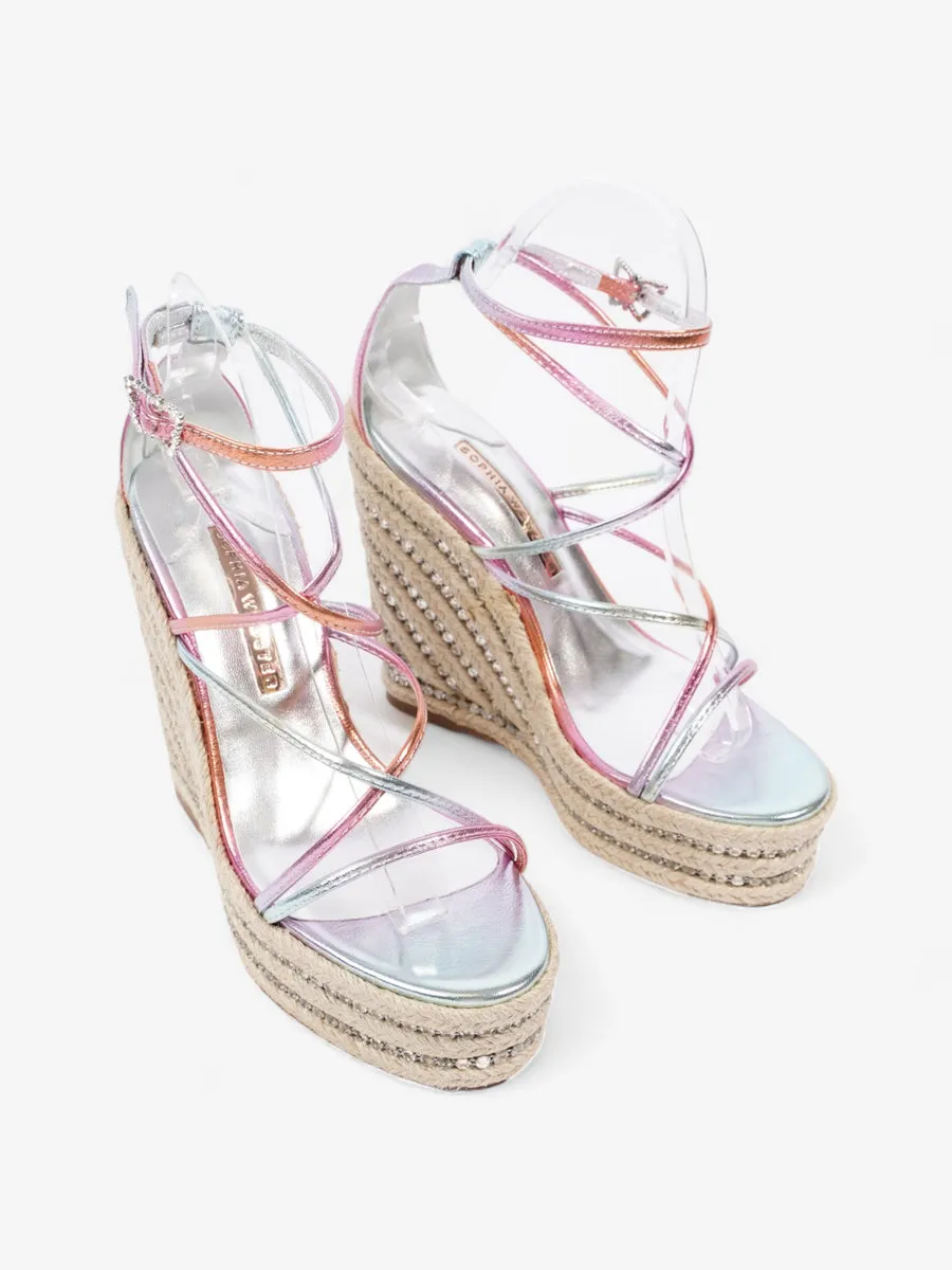 Sophia Webster Venus espadrille 130 Multicolour  Leather EU 37.5 UK 4.5