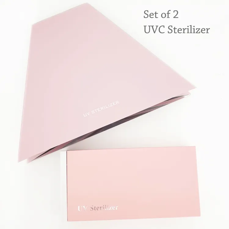 Steri-Lamp UVC Sterilizer Set of 2 (Box + Mask) 紫外線充電消毒機2個套裝 | 落單後大約16-18天寄出