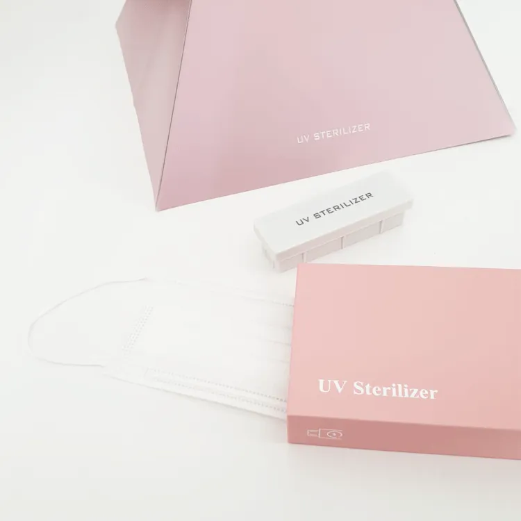 Steri-Lamp UVC Sterilizer Set of 2 (Box + Mask) 紫外線充電消毒機2個套裝 | 落單後大約16-18天寄出