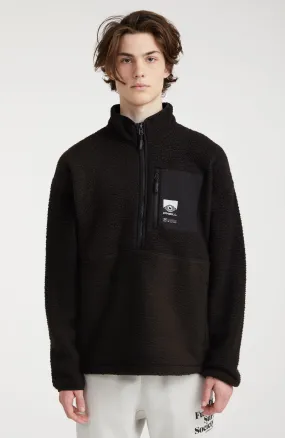 Surf Heroes Half Zip Fleece | Black Out