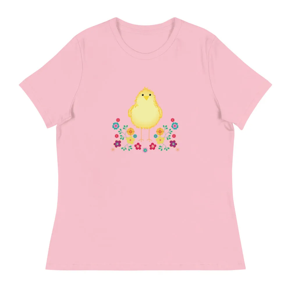 Sweet Peep Chick Women's Relaxed T-Shirt