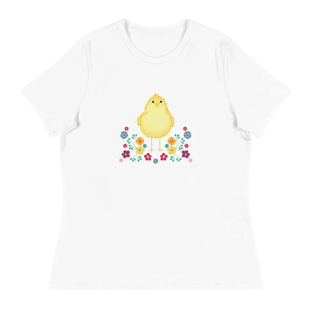 Sweet Peep Chick Women's Relaxed T-Shirt