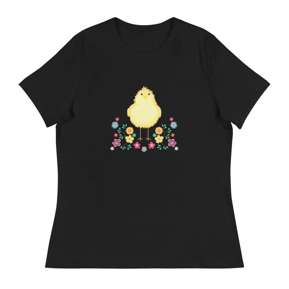 Sweet Peep Chick Women's Relaxed T-Shirt