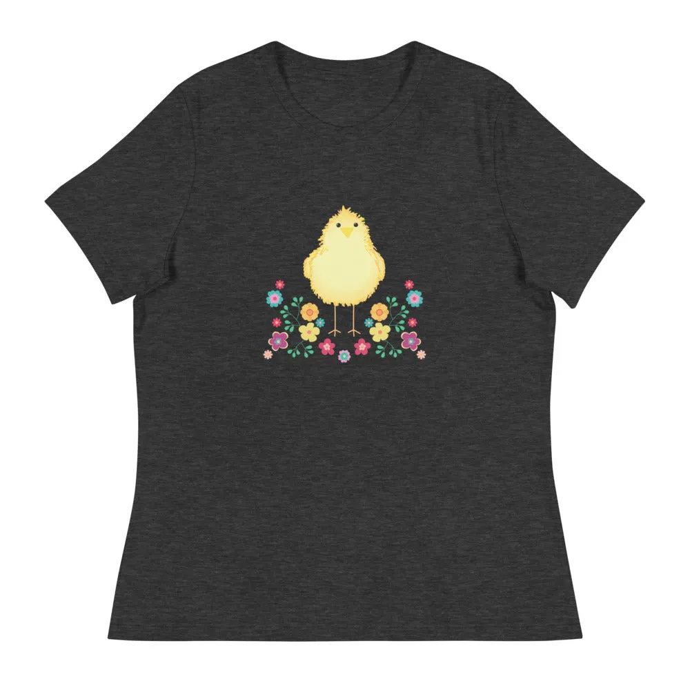 Sweet Peep Chick Women's Relaxed T-Shirt