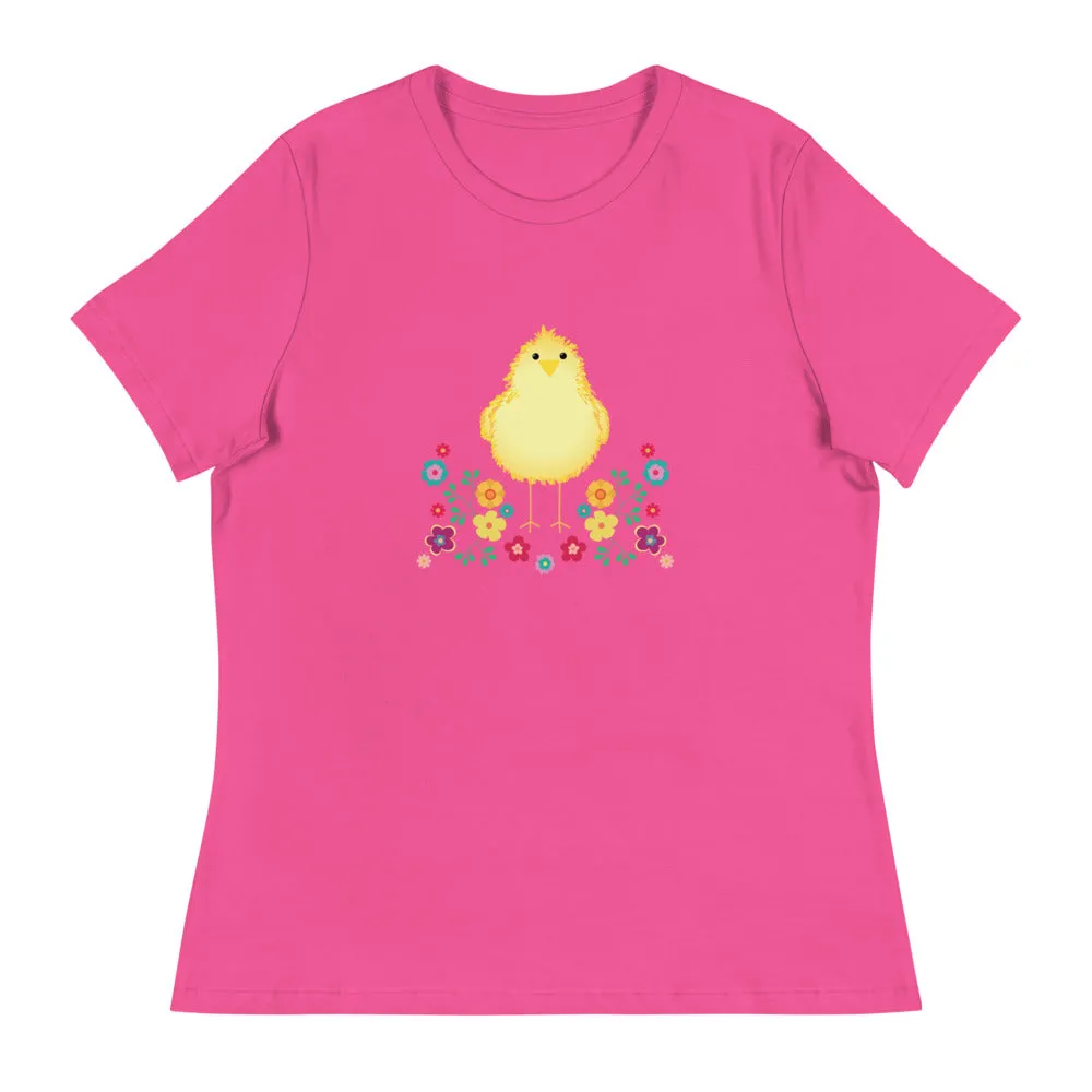 Sweet Peep Chick Women's Relaxed T-Shirt