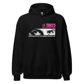 TDV25 Hoodie – Pink Logo