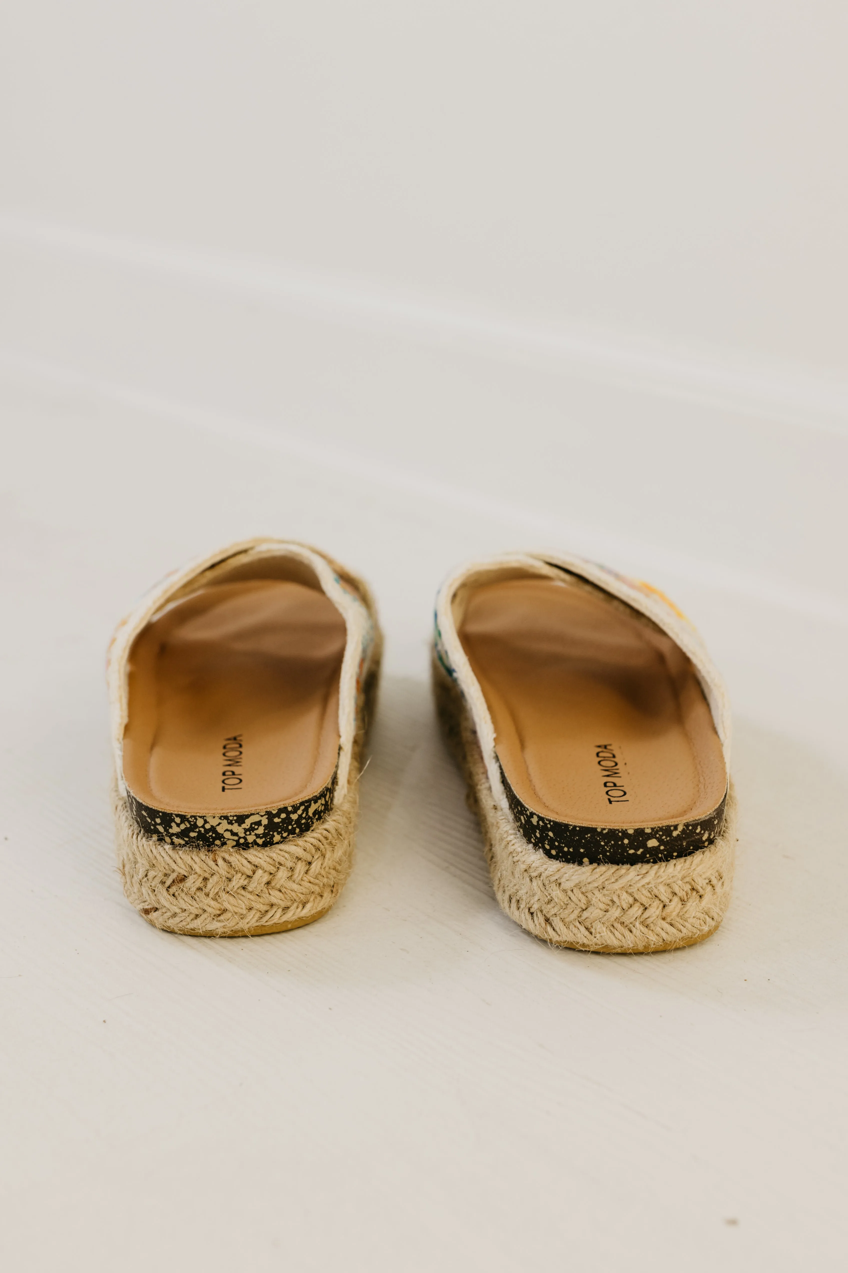 The Athens Espadrille Embroidered Sandal