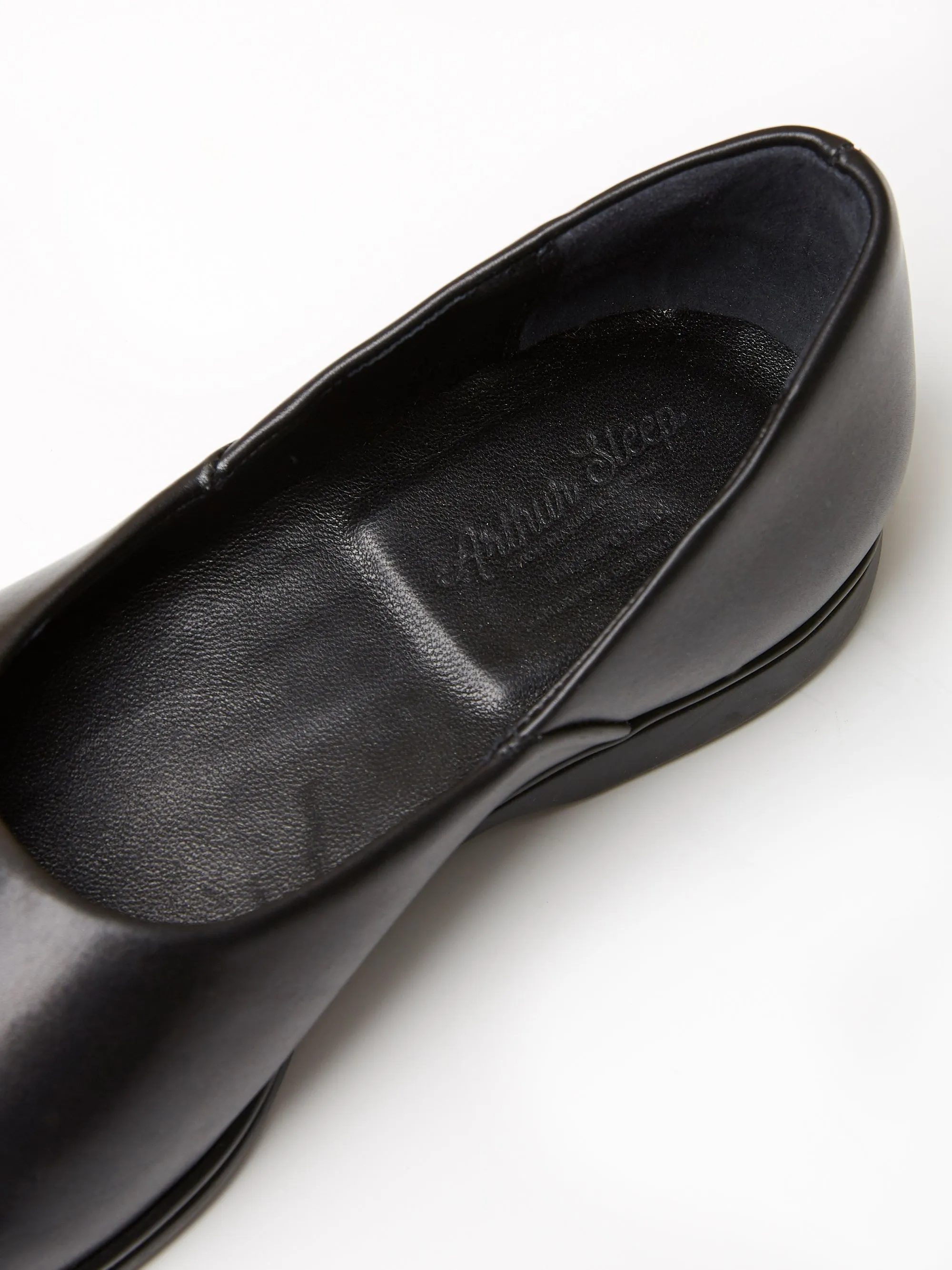 The Castro Loafer in Black Leather