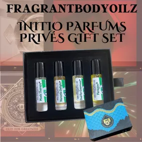 The Initio Parfums Prive Box Gift Set 1/3 Roll Ons