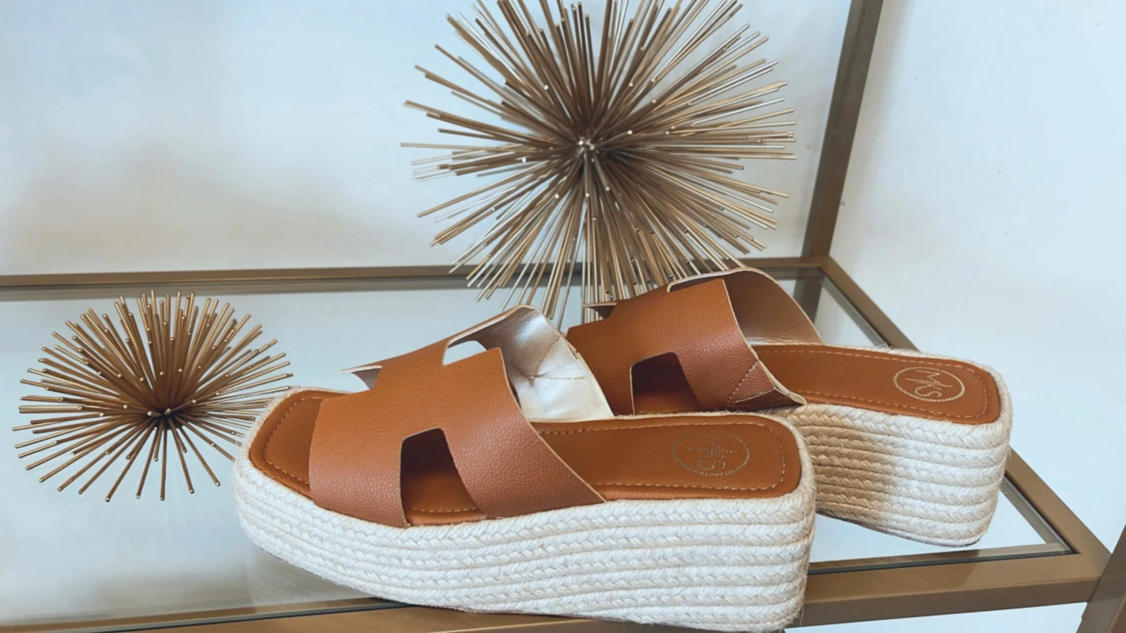 THE MALLORY ESPADRILLE TAN- SUMMER SALE