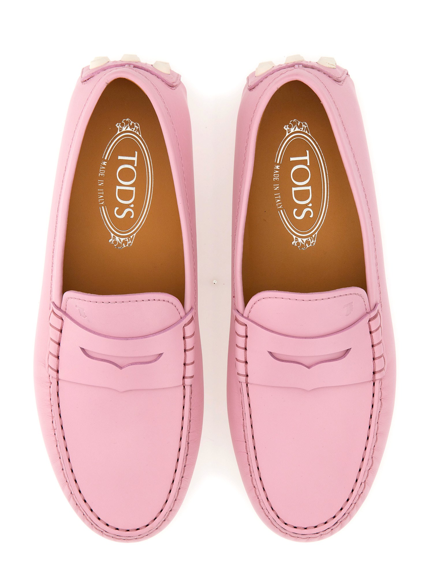 TOD'S    LEATHER GOMMINO LOAFER