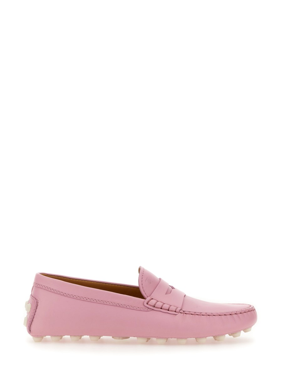 TOD'S    LEATHER GOMMINO LOAFER