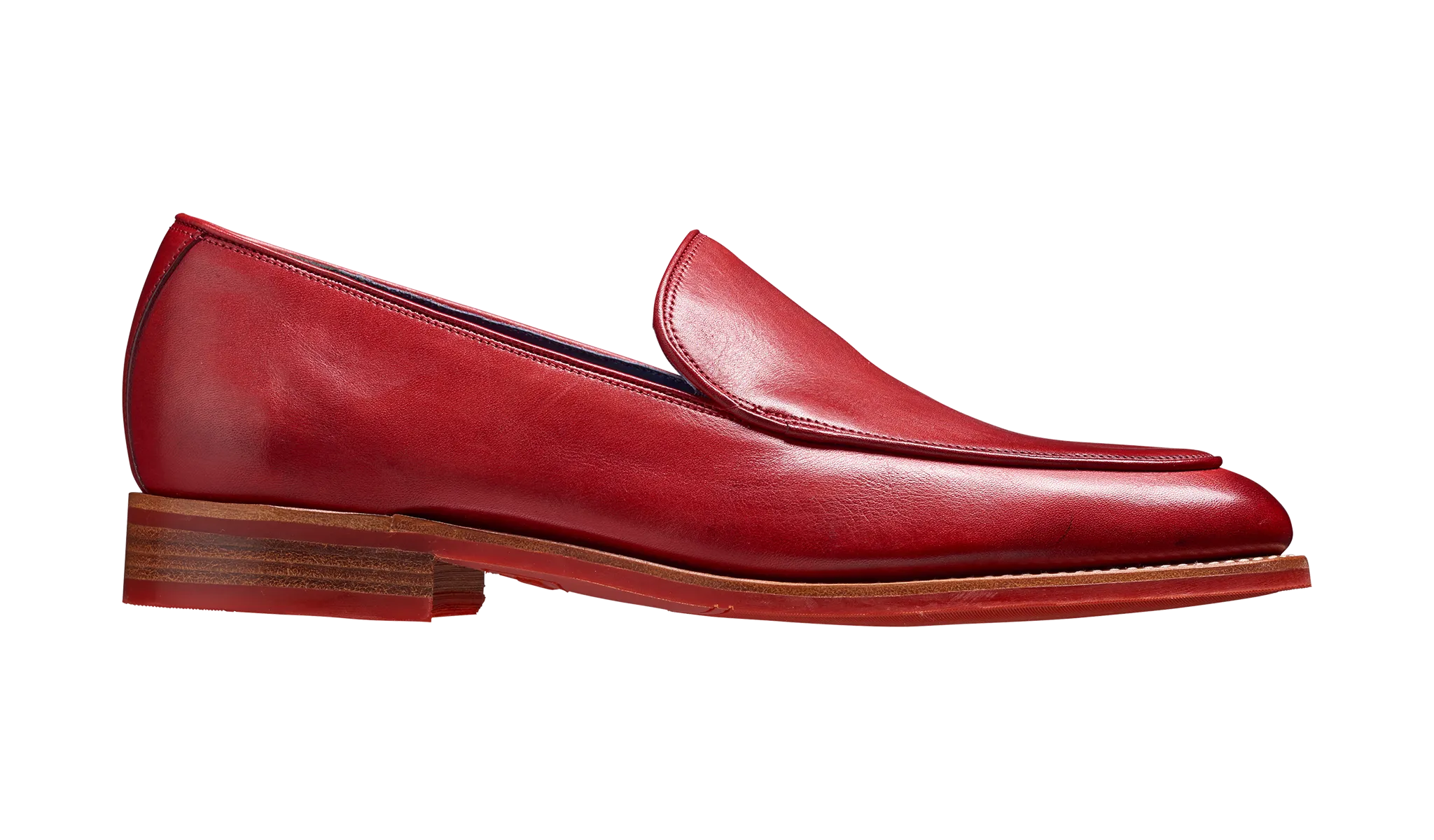 Toledo - Red Hand Painted Loafer