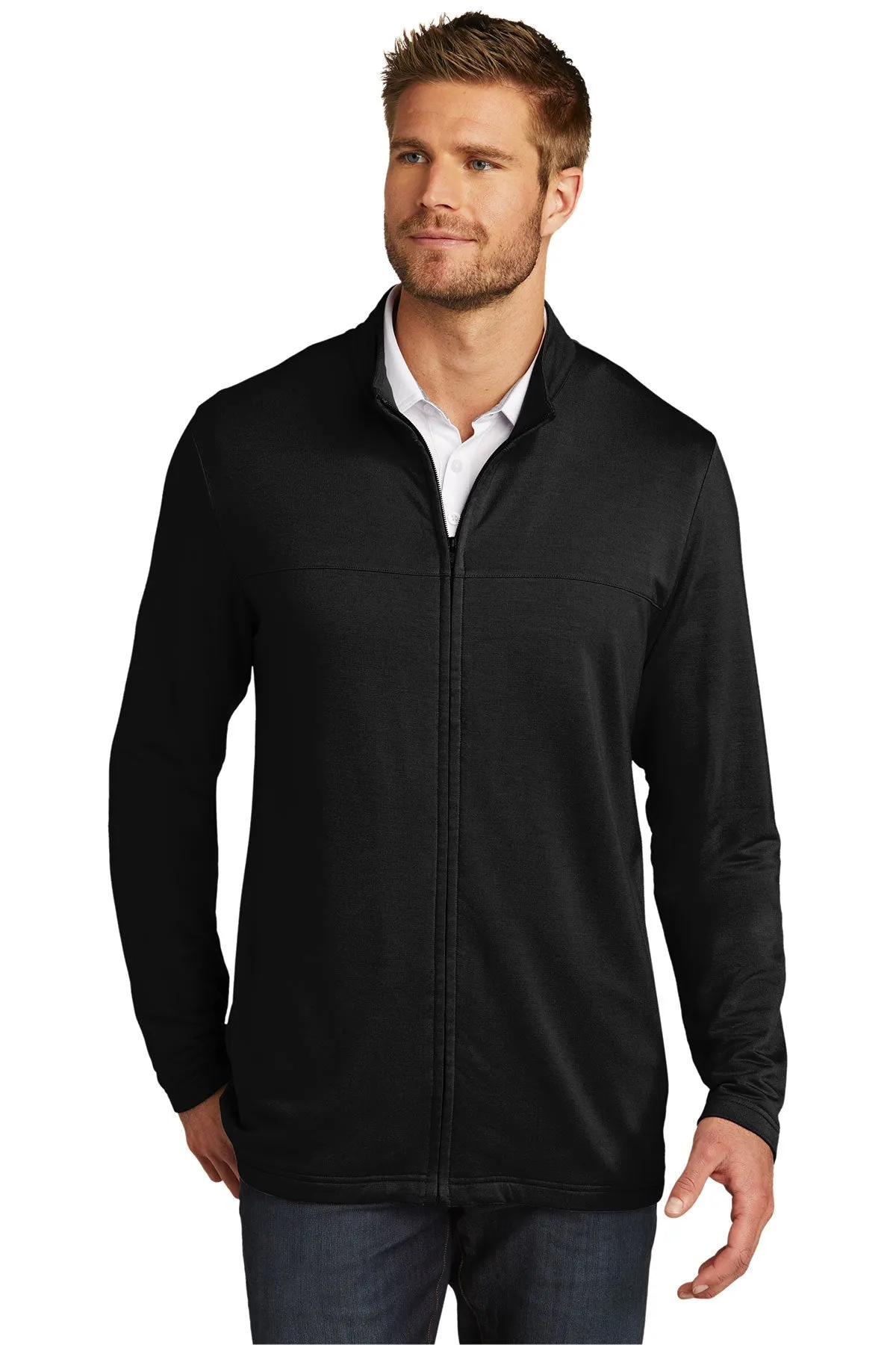 TravisMathew Newport Full-Zip Fleece Black