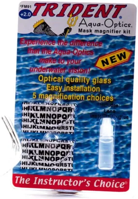 Trident Aqua-Optics Mask Magnifier Kit