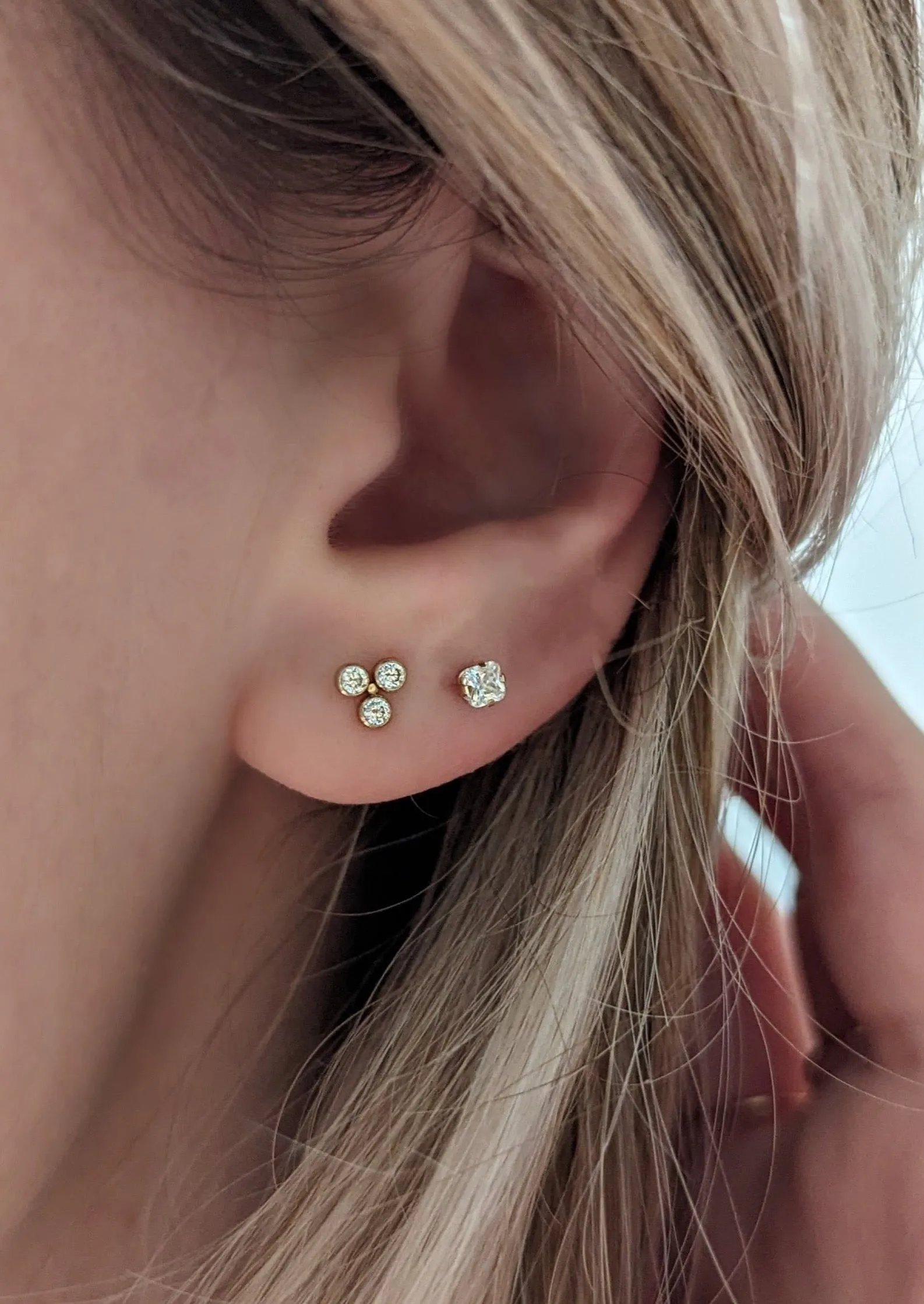 Trio Studs by Layer the Love