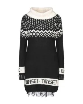 Twinset Women Short dress Black S INT