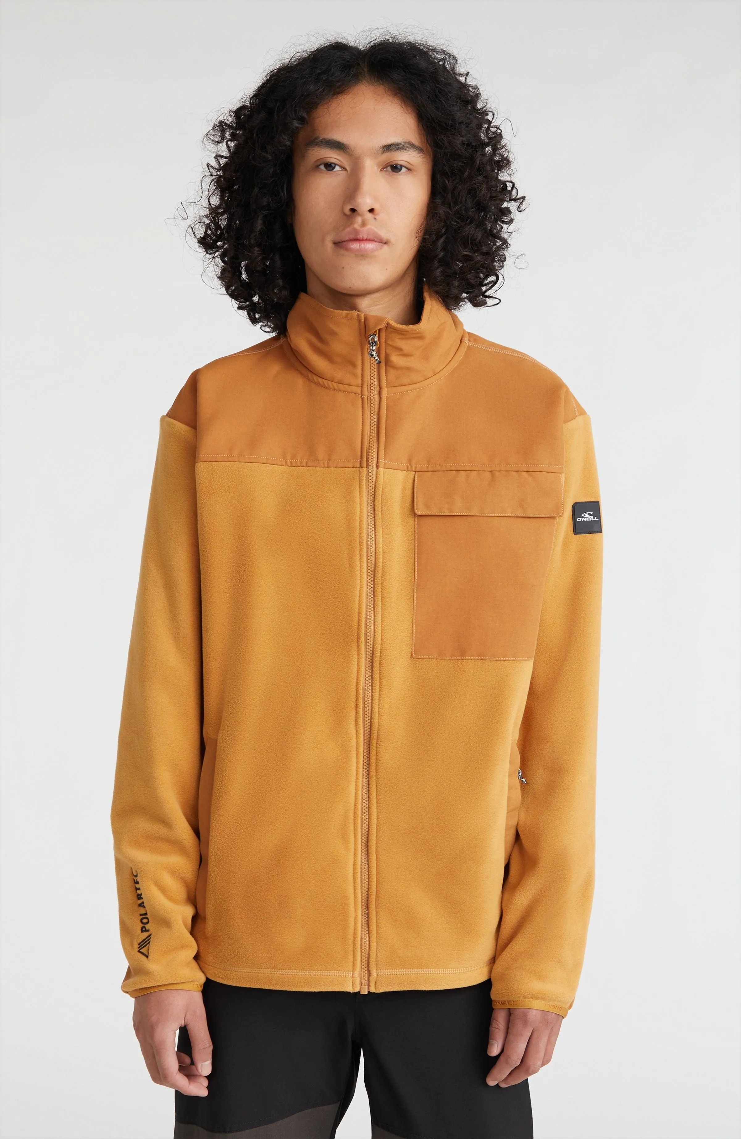 Utility Heavy Full-Zip Fleece | Rich Caramel