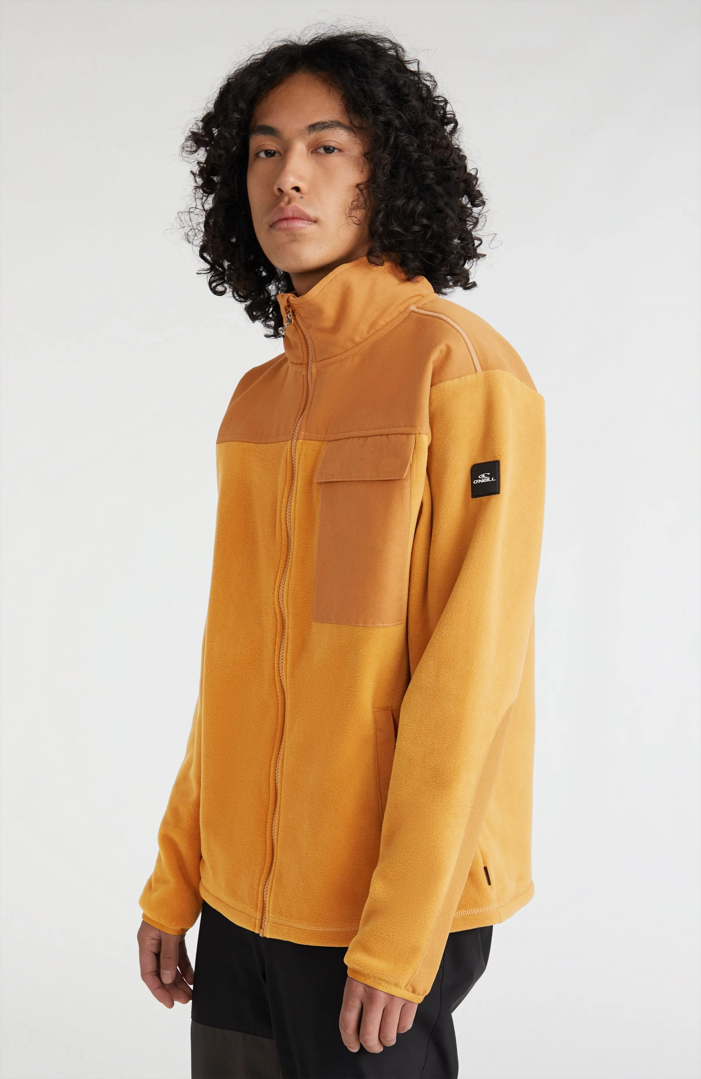 Utility Heavy Full-Zip Fleece | Rich Caramel