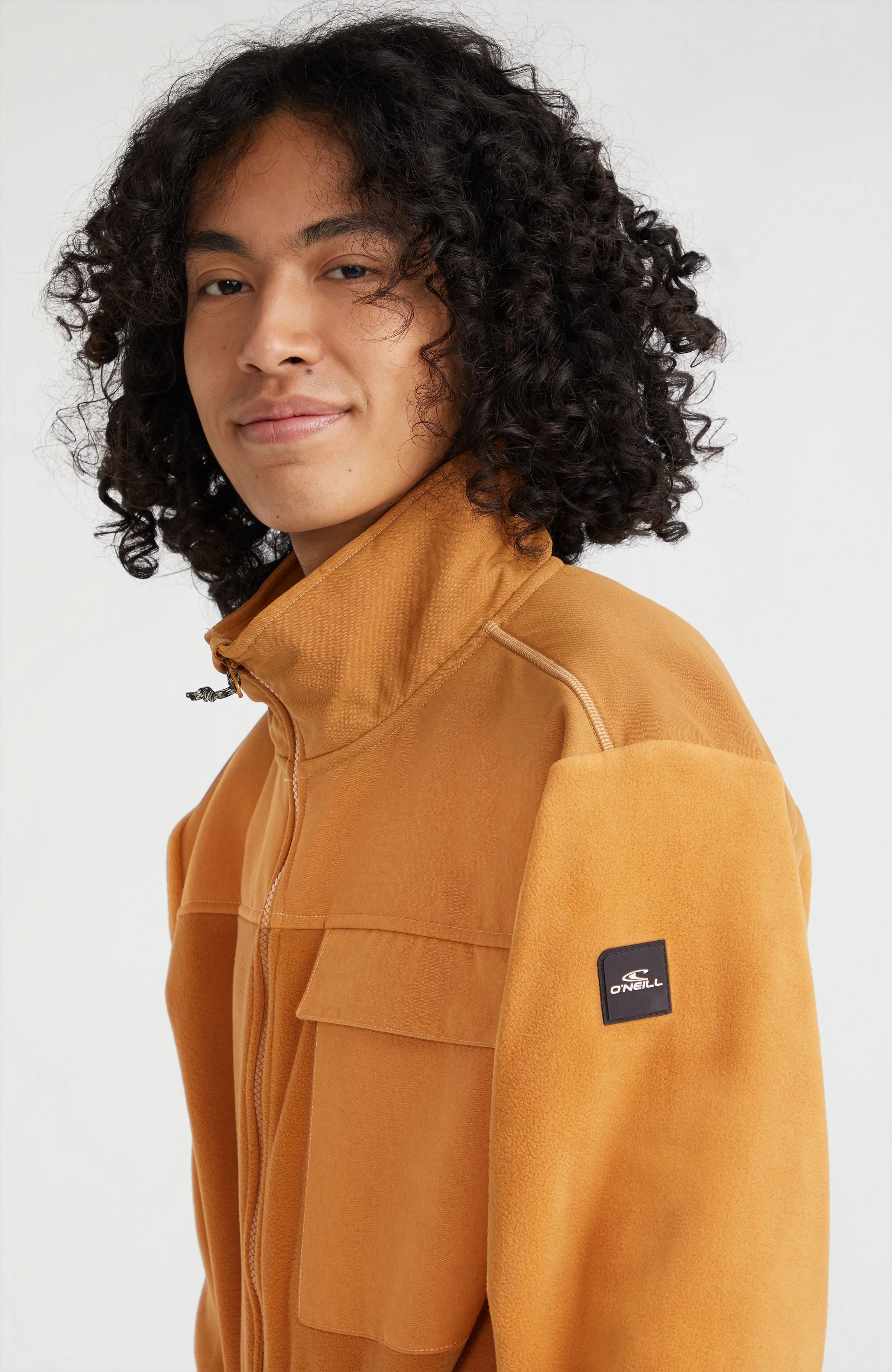 Utility Heavy Full-Zip Fleece | Rich Caramel