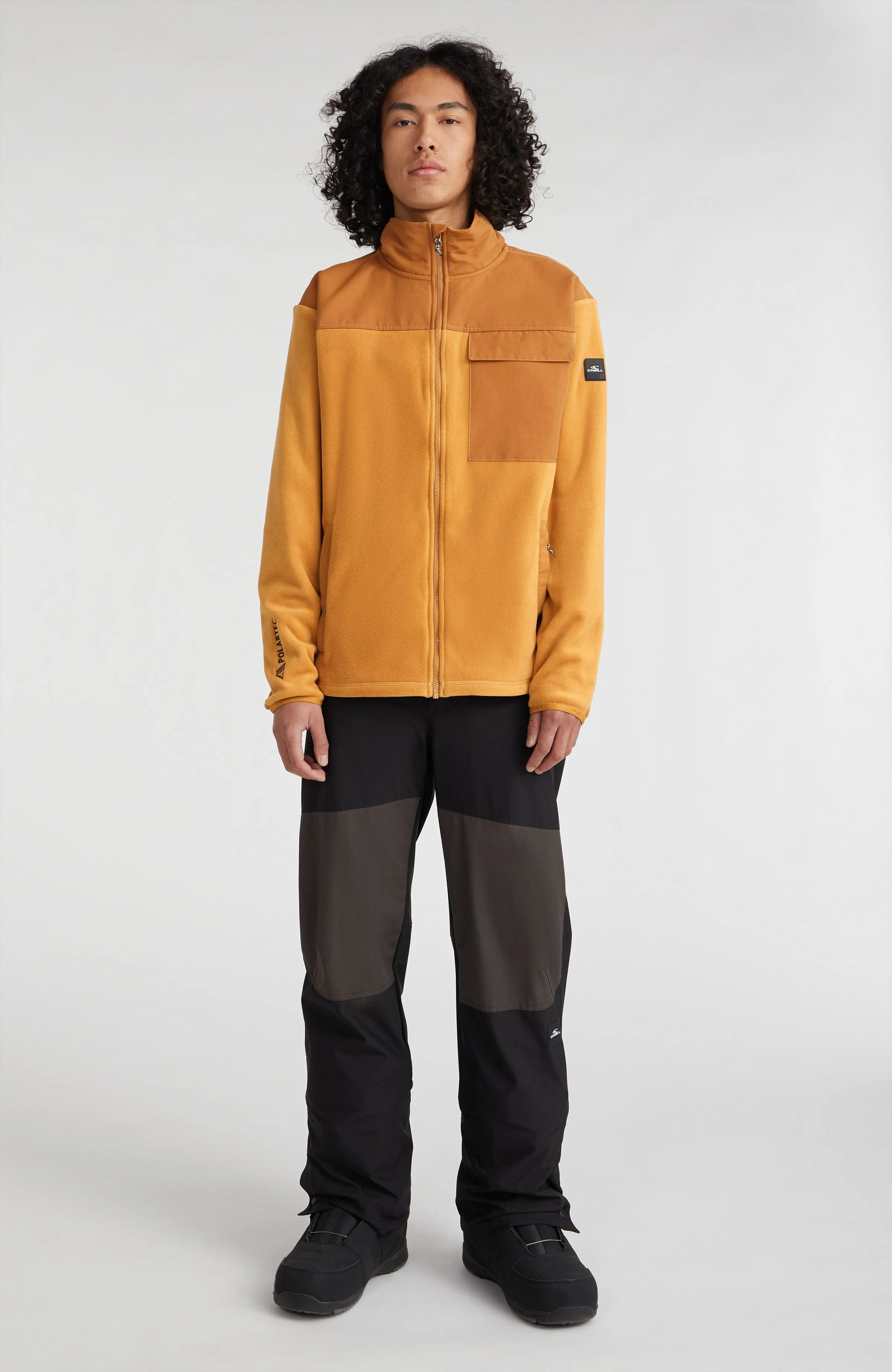 Utility Heavy Full-Zip Fleece | Rich Caramel