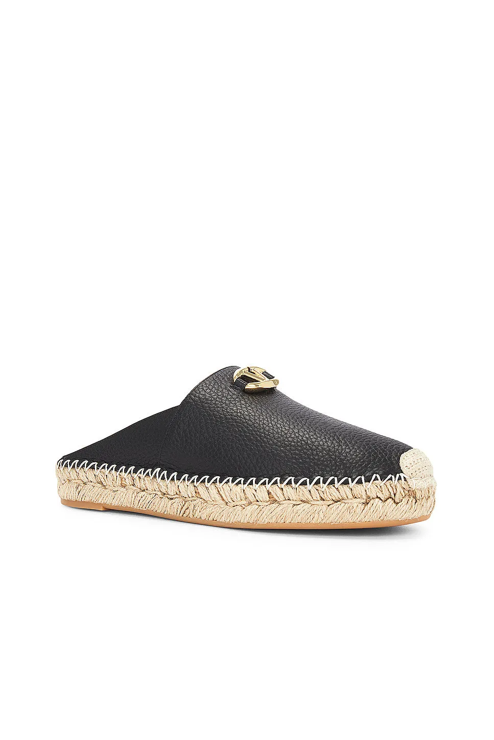 Valentino Garavani V Logo Moon Espadrille Mule