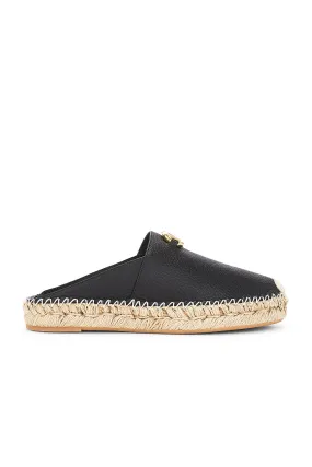 Valentino Garavani V Logo Moon Espadrille Mule