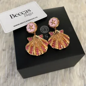 Versace Tresor de La Mer-Starfish Shell Earrings