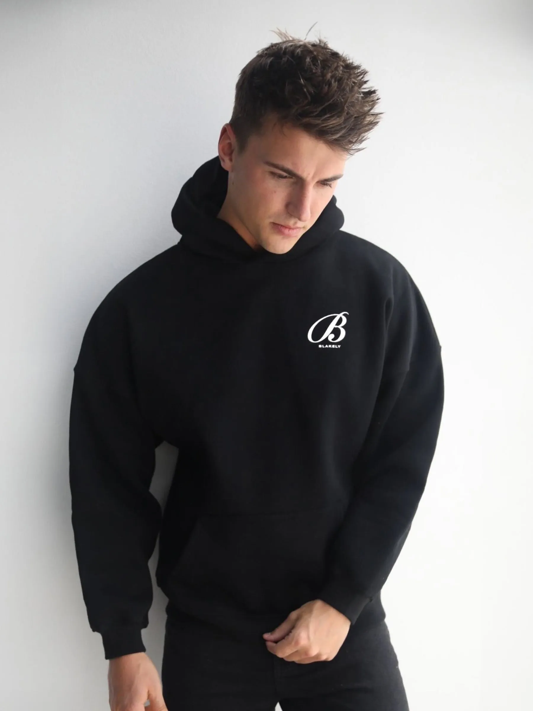 Vita Relaxed Hoodie - Black