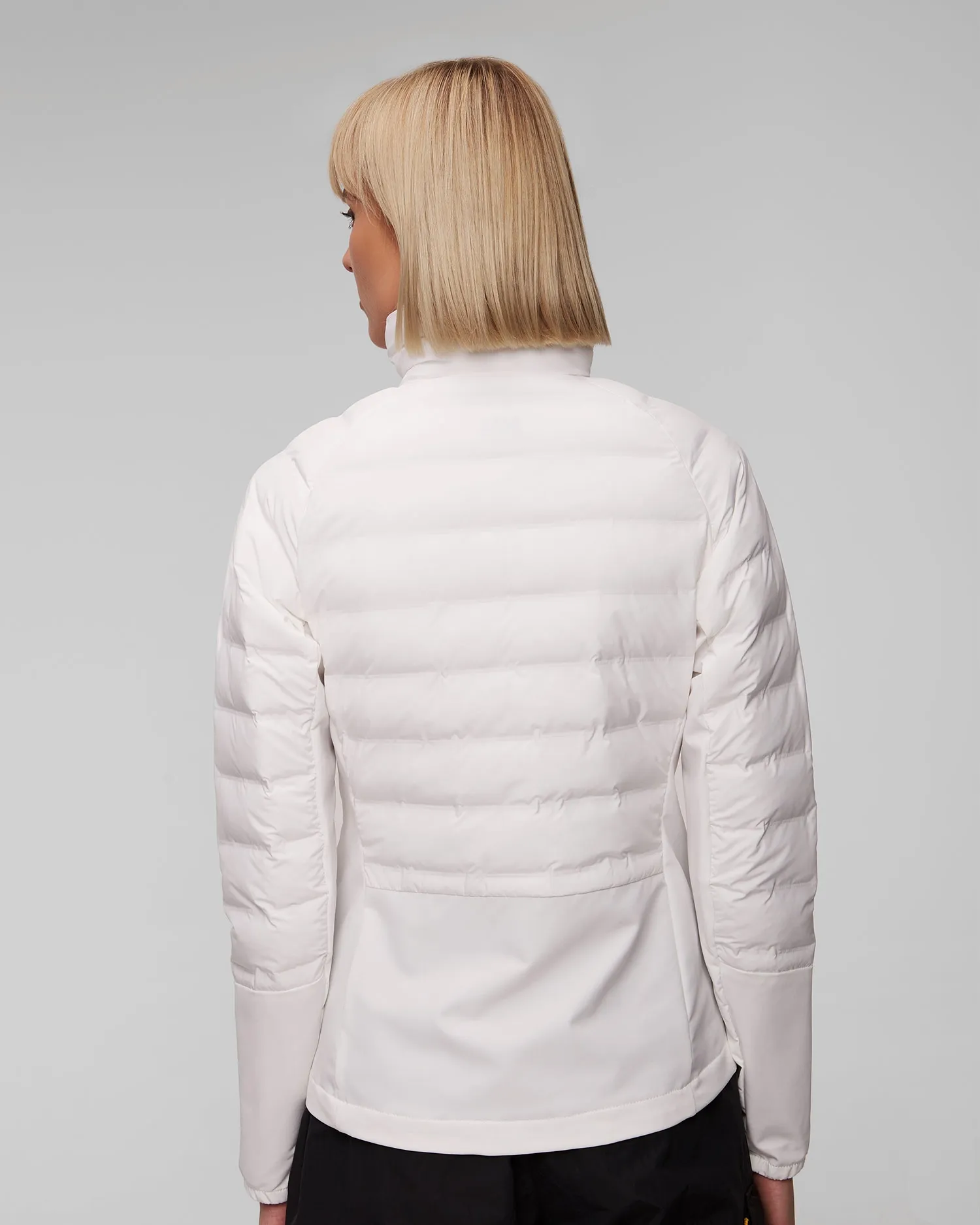 Women's white hybrid jacket Helly Hansen HP Hybrid Insulator 2.0 34341-1