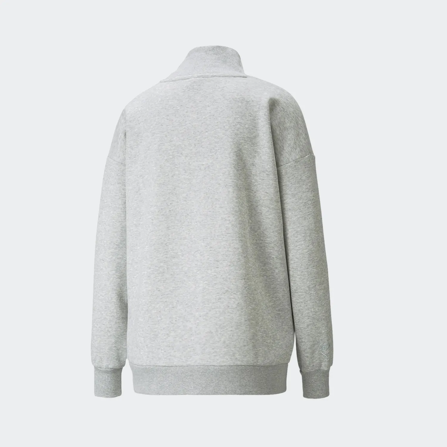 Women's PUMA Team Turtleneck Sweatshirt Grey