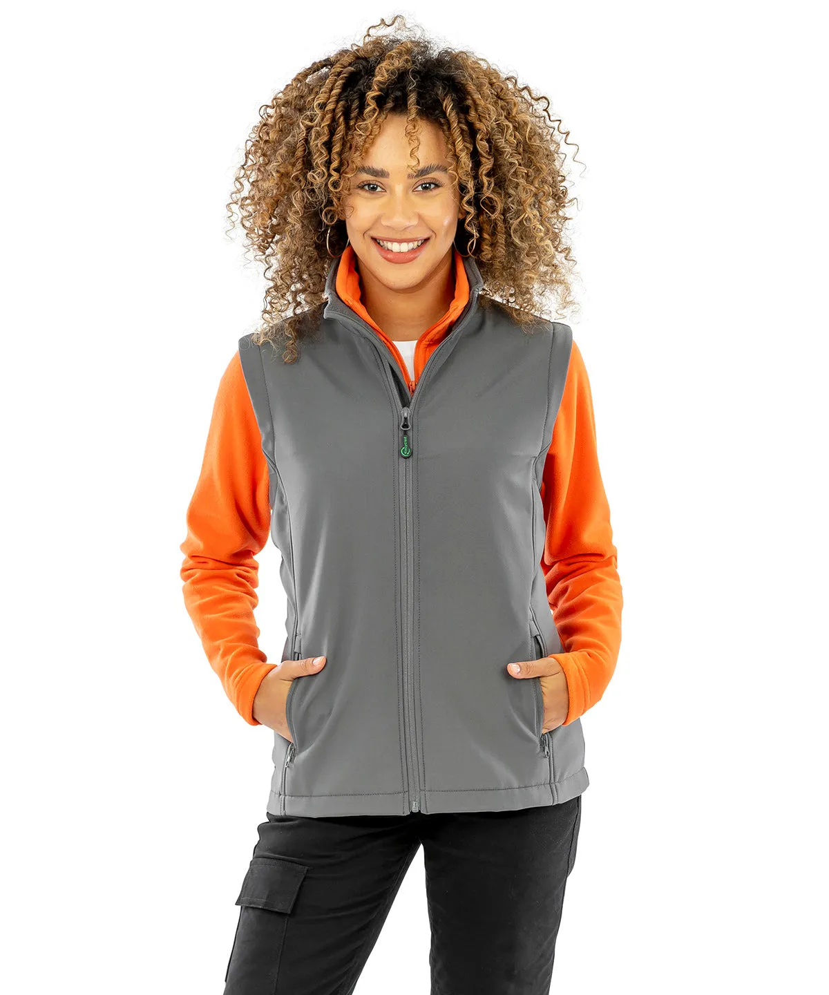 Womens recycled 2-layer printable softshell bodywarmer - R902F ~ NEW COLOURS ADDED