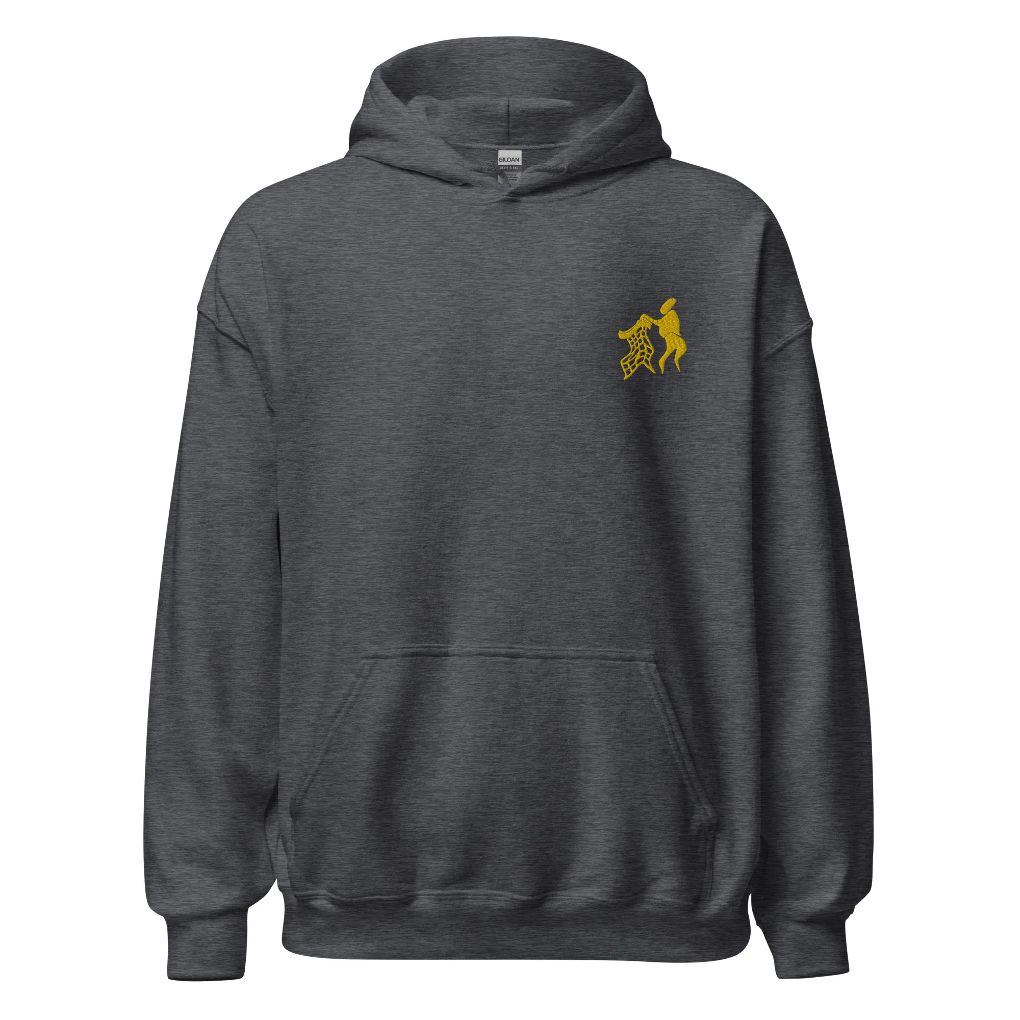 Yellow Untidy Hoodie (embroidered)