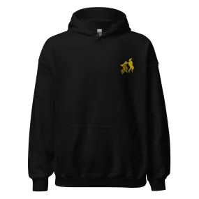 Yellow Untidy Hoodie (embroidered)